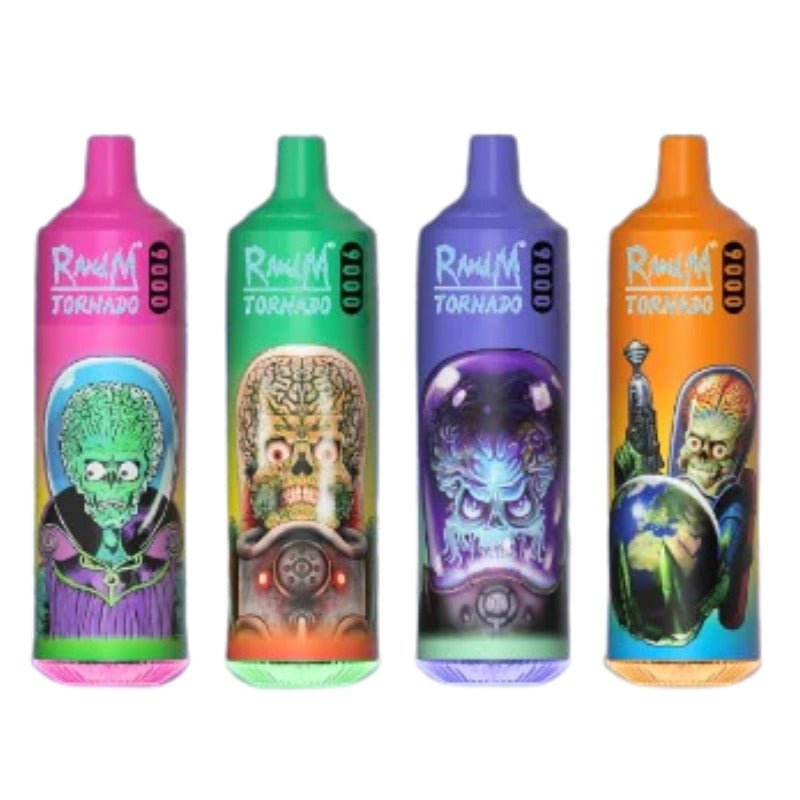 RAndM Tornado 9000 Puffs Disposable Vape (Pack of 10) - Bulk Vape Wholesale