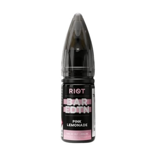 Riot Squad Bar Edition Nic Salt 10ml E - liquids - Box of 10 Pink Lemonade
