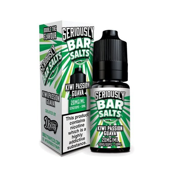 Seriously Bar Salt 10ml E-liquids Nic Salts - Box of 10 - Bulk Vape Wholesale