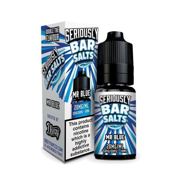Seriously Bar Salt 10ml E-liquids Nic Salts - Box of 10 - Bulk Vape Wholesale