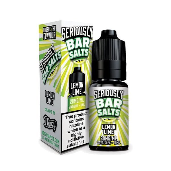 Seriously Bar Salt 10ml E-liquids Nic Salts - Box of 10 - Bulk Vape Wholesale