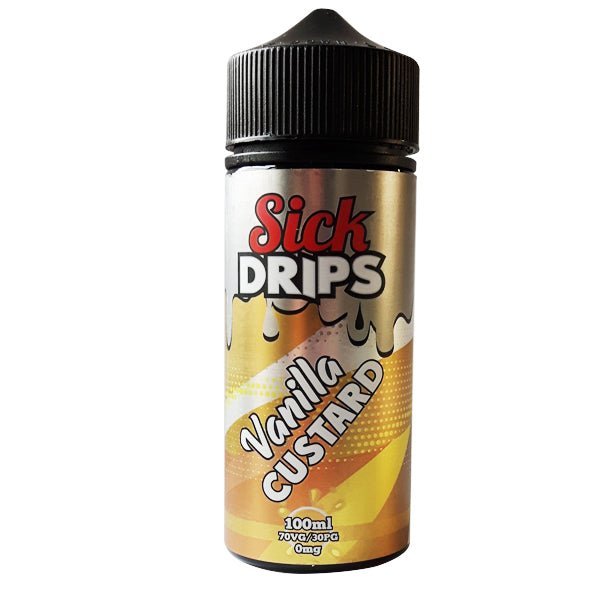 Sick Drips 100ml Shortfill Vanilla Custard