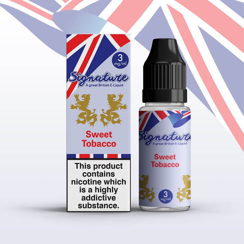 Signature - Sweet Tobacco - 10ml (Pack of 10) 3mg