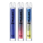 Ske Crystal Original 600 Puffs Prefilled Vape Kit - Box of 10 Apple Peach