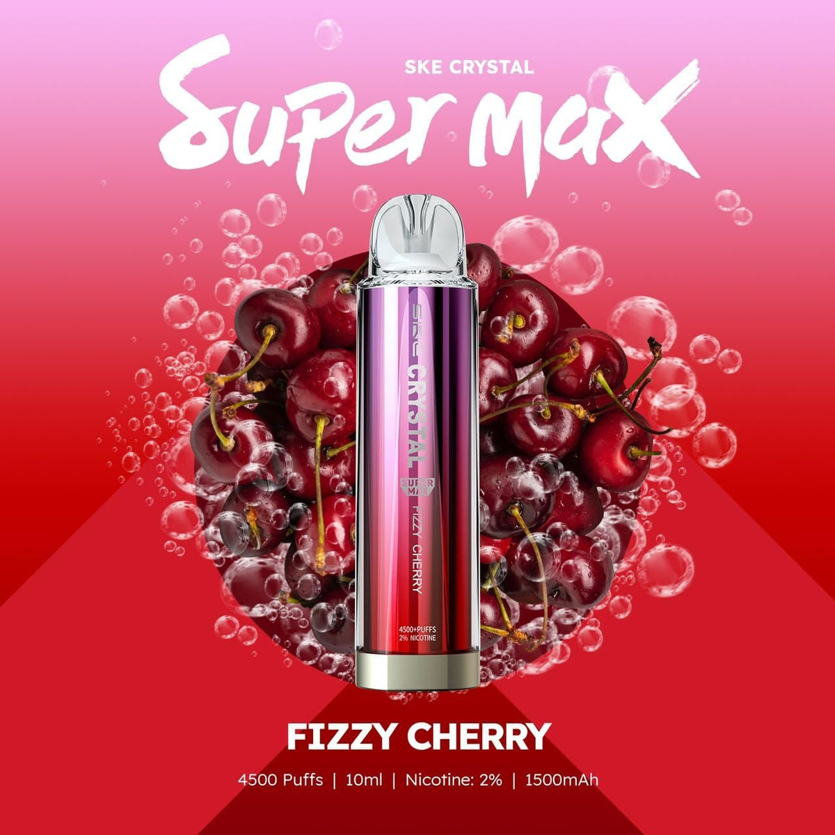 Ske Crystal Original Super Max 4500 Disposable Vape Puff Pod Box Of 10 - Bulk Vape Wholesale