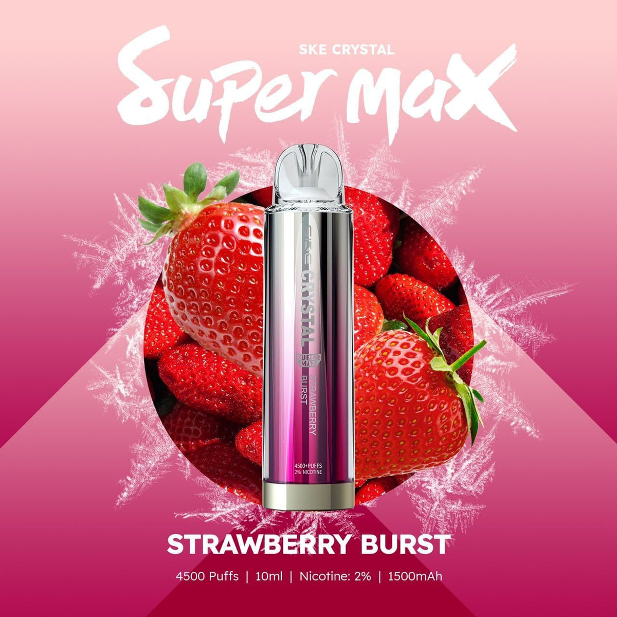 Ske Crystal Original Super Max 4500 Disposable Vape Puff Pod Box Of 10 - Bulk Vape Wholesale