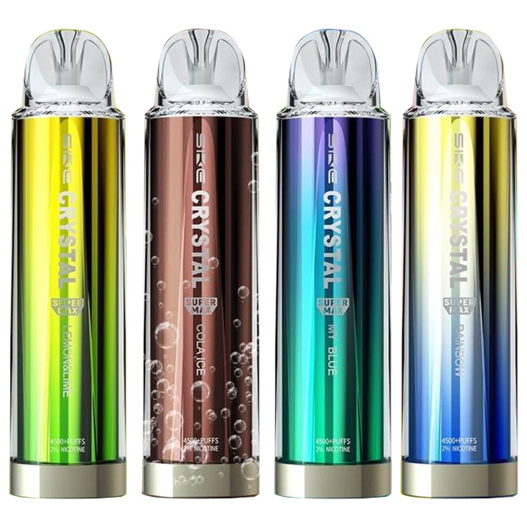 Ske Crystal Original Super Max 4500 Disposable Vape Puff Pod Box Of 10 - Bulk Vape Wholesale