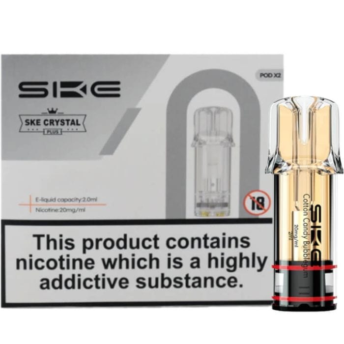 Ske Crystal Plus Replacement Pods - Box of 10 - Bulk Vape Wholesale