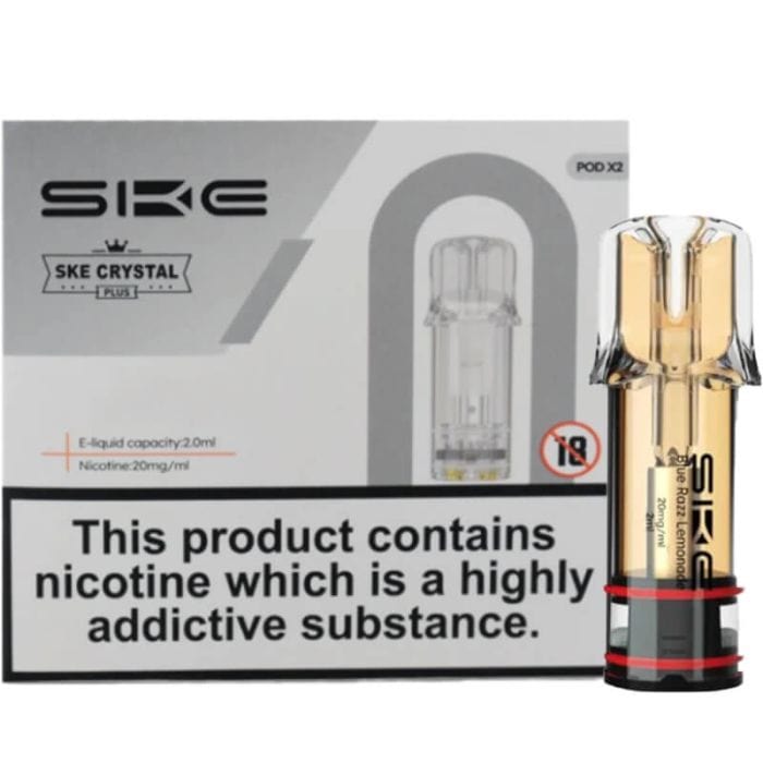 Ske Crystal Plus Replacement Pods - Box of 10 - Bulk Vape Wholesale