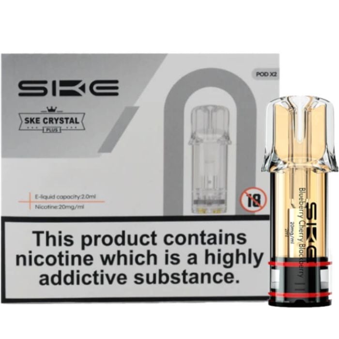 Ske Crystal Plus Replacement Pods - Box of 10 - Bulk Vape Wholesale