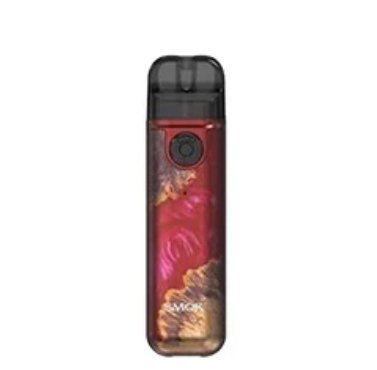 Smok Novo 4 Mini Pod Kit Red Stabilizing Wood