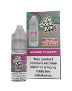Soda King Nic Salt 10ml - Box of 10 Watermelon Cherry