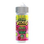 Sour Shockers 100ml E - Liquid Apple Raspberry Sour