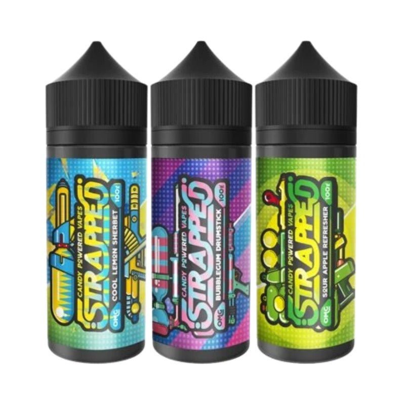 Strapped 100ML Shortfill - Bulk Vape Wholesale