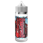 Strapped Ice 100ML Shortfill Strawberry Sour Belt On Ice