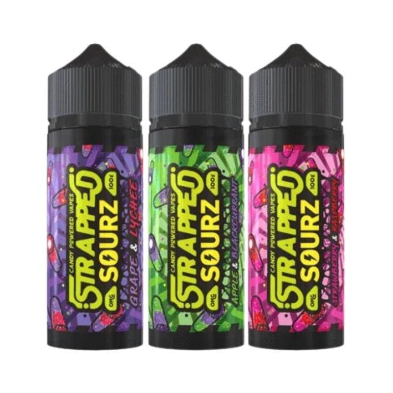 Strapped Sourz 100ML Shortfill - Bulk Vape Wholesale