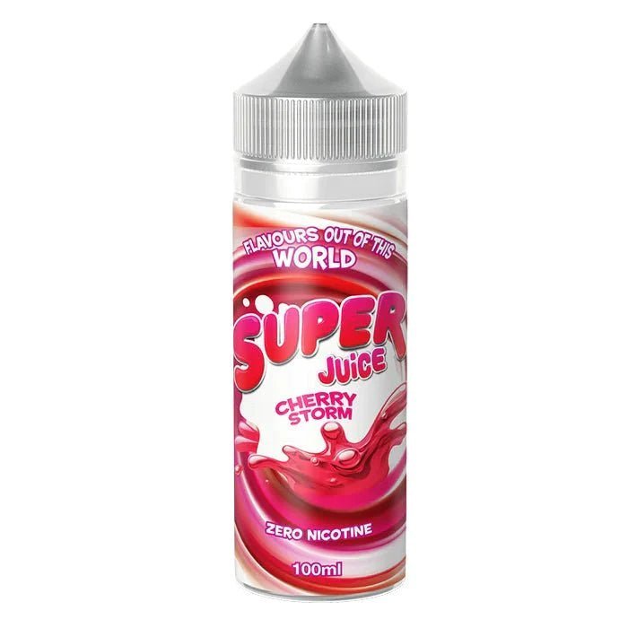 Super Juice 100ml E - liquid Shortfill Cherry Strom