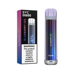 SVL OG600 Disposable Vape Pod Box of 10 - Bulk Vape Wholesale