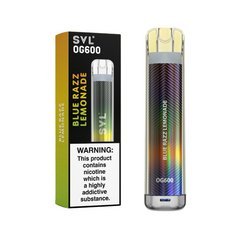 SVL OG600 Disposable Vape Pod Box of 10 - Bulk Vape Wholesale