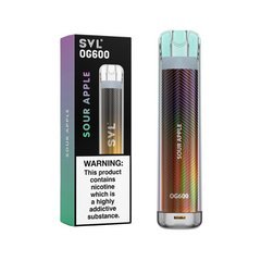 SVL OG600 Disposable Vape Pod Box of 10 - Bulk Vape Wholesale