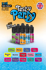 Tasty Party 10ml Nic Salt Box of 10 20mg