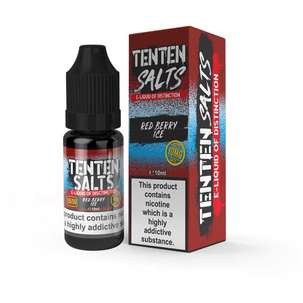 Ten Ten Nic Salts 10ml E-liquids - Box of 10 - Bulk Vape Wholesale