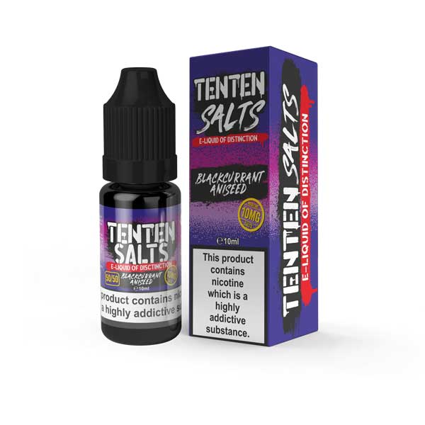 Ten Ten Nic Salts 10ml E-liquids - Box of 10 - Bulk Vape Wholesale