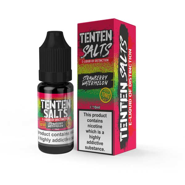Ten Ten Nic Salts 10ml E-liquids - Box of 10 - Bulk Vape Wholesale