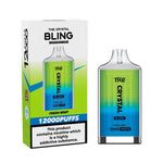 The Crystal Bling 12000 Puff Prefilled Pod Vape Pack of 5 Fresh Mint