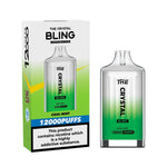 The Crystal Bling 12000 Puff Prefilled Pod Vape Pack of 5 Cool Mint