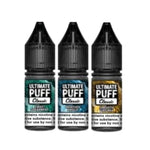 Ultimate Puff 50/50 Classic 10ML Shortfill (Pack of 10) 3mg