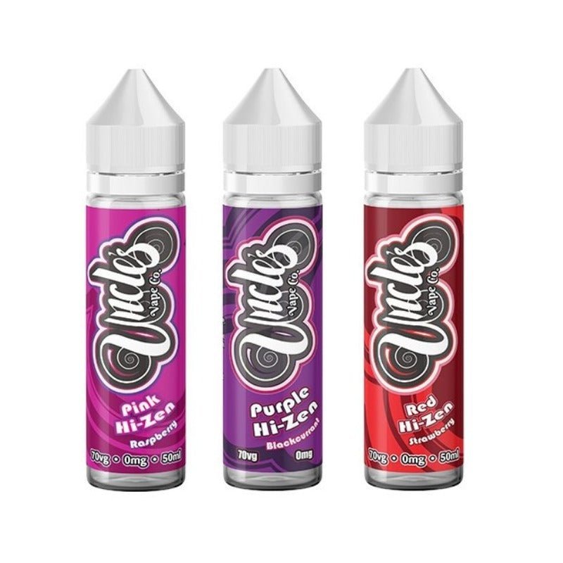 Uncle Vape Co. 50ml E-liquids Shortfill - Bulk Vape Wholesale