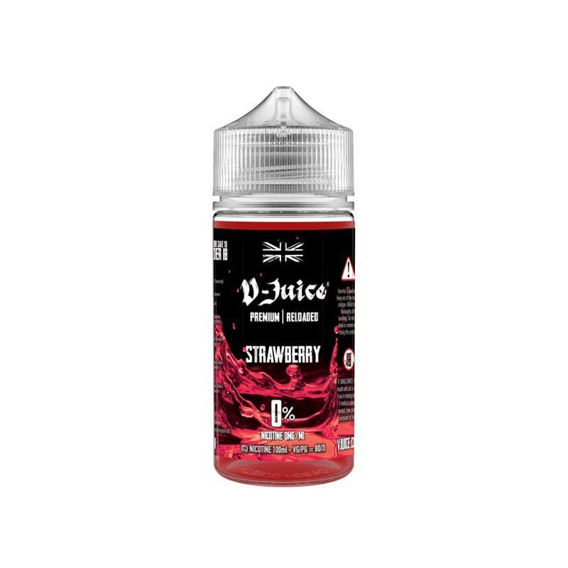 V Juice 100ml Shortfill Strawberry