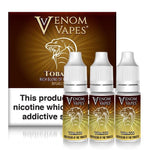 Venom Vapes 50/50 10ML Shortfill (Pack of 10) 3mg