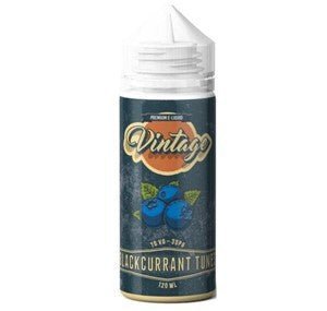 Vintage Juice Original 100ML Shortfill Blackcurrant Tunes