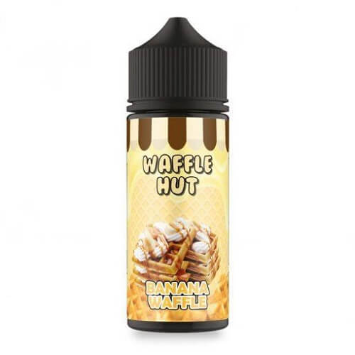 Waffle Hut E liquid 100ml Shortfill Banana Waffle