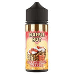 Waffle Hut E liquid 100ml Shortfill Strawberry Waffle