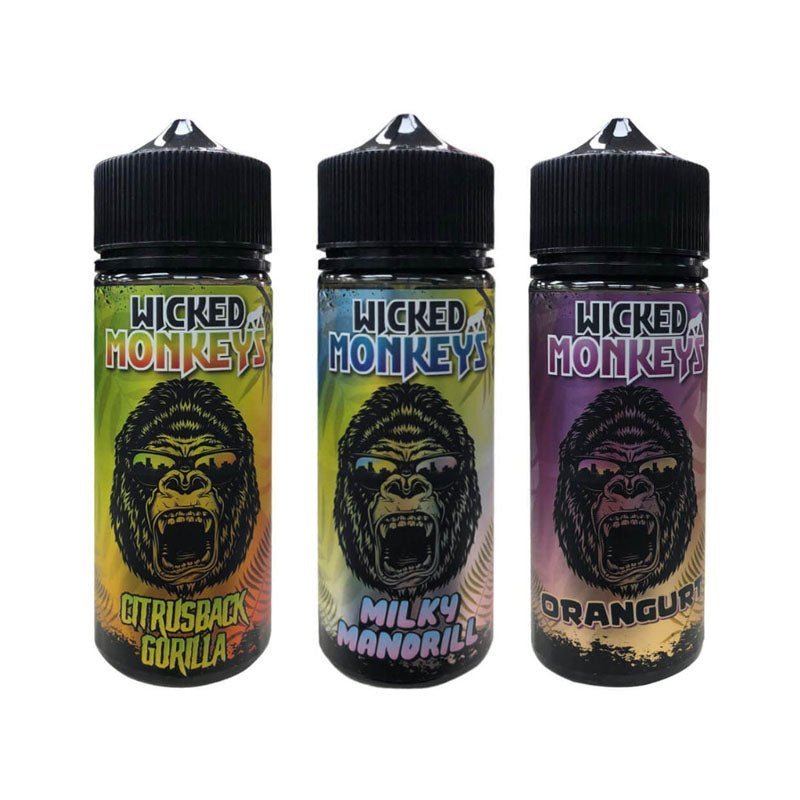 Wicked Monkeys 100ml E - liquids Orangurt