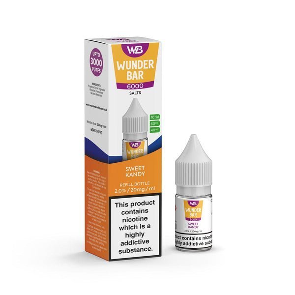 Wundar Bar 6000 Nic Salt 10ml - Box Of 10 - Bulk Vape Wholesale