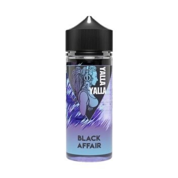 Yalla Yalla 100ML Shortfill Black Affair
