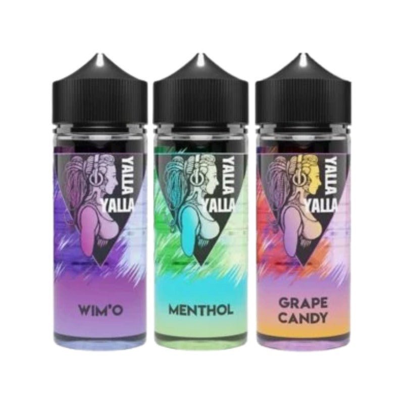 Yalla Yalla 100ML Shortfill - Bulk Vape Wholesale