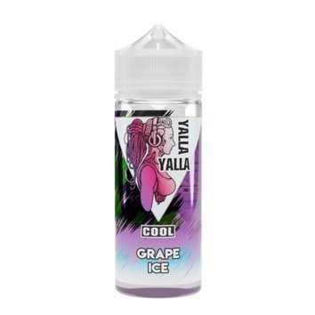 Yalla Yalla Cool 100ML Shortfill Grape Ice