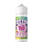 Yeti Cotton Candy 100ML Shortfill Rainbow