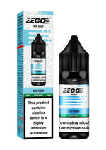 Zego Nic Salt 10ml E - Liquid - Box of 10 Blue Fusion