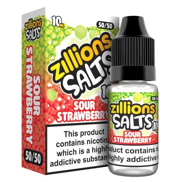 Zillions Nic Salt 10ml Pack of 5 - Bulk Vape Wholesale