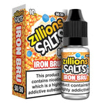Zillions Nic Salt 10ml Pack of 5 Iron Bru