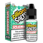 Zillions Nic Salt 10ml Pack of 5 Spearmint
